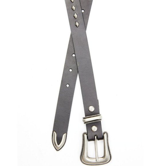 Wrangler Leather Concho Women's Belt - Picture 4 of 4